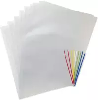 TimeTEX Plastikinės įmautės, A4 extra, 10 vnt. (TT64330)