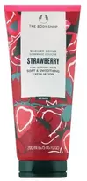 "The Body Shop" Išlyginamasis dušo šveitiklis "Strawberry" (dušo šveitiklis) 200 ml