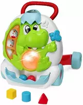 Chicco Vaikštynė-stumdukas su dinozauru 2in1