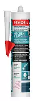 Penosil virtuvės ir vonios sanitarinis silikonas 310ml, skaidrus