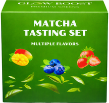 Degustacinis matcha rinkinys GLOW BOOST