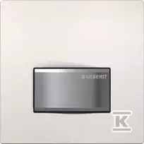Geberit Sigma50 pisuaro mygtukas 130x130mm, baltas