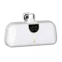 Powerbank Dudao K20SC 5000mAh mini 2x USB-C - baltos spalvos