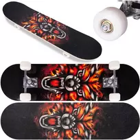 Malplay Medinė didelė riedlentė, ABEC-5 ratai, 100 kg