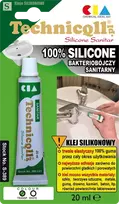 Technicqll Bespalvis sanitarinis silikonas 70ml S-587