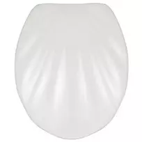 Premium WENKO klozeto sėdynė, patvari ir higieniška klozeto sėdynė — Fix-Clip medžiaga Duroplast