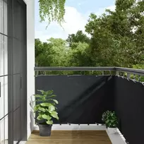 Privatumo suteikianti pertvara, antracito, 500x90cm, PVC