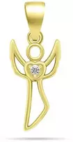 Brilio Silver Padorus paauksuotas pakabukas Angel PT122Y