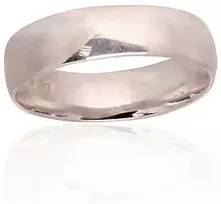Sidabrinis vestuvinis žiedas. Praba: 925°. Metalas: Sidabras - 19 - 3.8 g. - 5.1 mm.