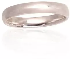 Sidabrinis vestuvinis žiedas. Praba: 925°. Metalas: Sidabras - 16 - 2.5 g. - 3.3 mm.