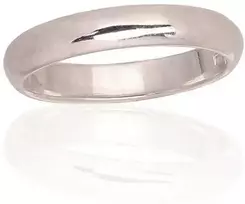 Sidabrinis vestuvinis žiedas. Praba: 925°. Metalas: Sidabras - 16.5 - 2.6 g. - 3.6 mm.