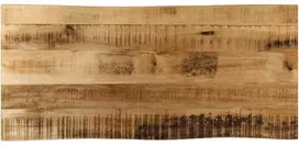Stalviršis, 90x40x2,5cm, mango medienos masyvas, su gyvu kraštu