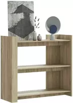 Konsolinis staliukas, ąžuolo, 100x35x90cm, apdirbta mediena