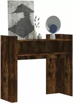 Konsolinis staliukas, dūminio ąžuolo, 100x35x90cm, mediena
