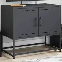 TV staliukas Televizoriaus spintelė, antracito, 68,5x39x60,5cm, plienas