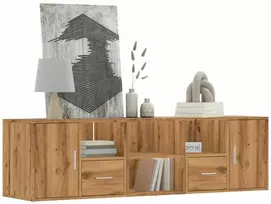 Kampinė spintelė, artisano ąžuolo, 160x40x45cm, mediena