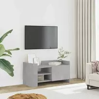 TV staliukas Televizoriaus spintelė, betono pilka, 104x35x50cm, mediena