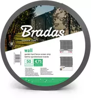 Tvoros juosta Bradas Solid, 4.75cm x 50m, 1200g/m2, grafito