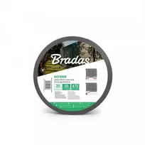 Tvoros juosta Bradas, 4.75cm x 35m, 450g/m2, + 20 klipsų, grafito spalvos
