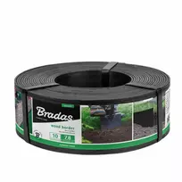 Vejos atitvaras Bradas WOOD BORDER, 78mm x 2.8mm x 10m, juodas