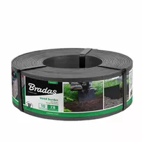 Vejos atitvaras Bradas WOOD BORDER, 78mm x 2.8mm x 10m, pilkas