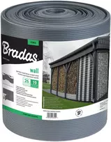 Tvoros juosta Bradas Solid, 19cm x 26m, 1200g/m2, pilka