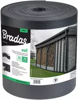 Tvoros juosta Bradas Solid, 19cm x 26m, 1200g/m2, tamsiai pilka