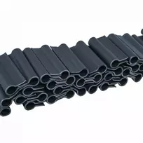 Klipsai tvoros juostai Bradas Solid, 4.75 cm, 40 vnt., pilka