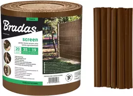 Tvoros juosta Bradas, 19cm x 35m, 450g/m2, + 20 klipsų, ruda