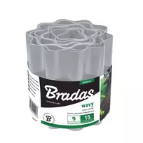 Banguotas vejos atitvaras Bradas 10 cm x 9 m, šviesiai pilkas