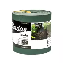Vejos atitvaras Bradas Border 6 m x 15 cm, žalias