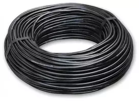 Žarna mikropurkštuvams Bradas PVC Juodas, 4 x 7mm, 200m