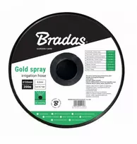 Purškiamoji laistymo juosta Bradas GOLD SPRAY, 32mm / 18-200mm / 2,5-4,0m / 116l/h / 200m
