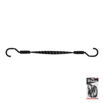 Tvirtinimo elastinė guma su kabliukais Bradas FLAT BUNGEE CORD HOOK, 2 vnt., 80 cm