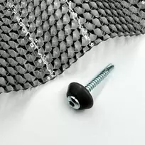 Baltic Plastic Solutions Tvirtinimo varžtai į metalą su tarpine M5 x 40 mm MK PC DIAMONDS (3 spalvos) - Bronzinė