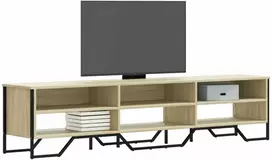 TV staliukas Televizoriaus spintelė, ąžuolo, 180x34x41cm, apdirbta mediena