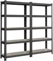 Songmics 2 saugojimo lentynų rinkinys 150 cm aukščio