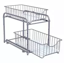 Songmics Virtuvės organizatorius su 2 stalčiais