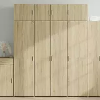 Spintelė daiktams, ąžuolo, 80x42,5x225cm, apdirbta mediena