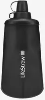Gertuvė Lifestraw Peak Series Collapsible Squeeze bottle 650 ml dark pilkas