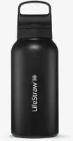 Gertuvė LifeStraw GO Series Stainless Steel 1000 ml juodas
