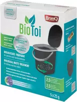 BranQ BioToi preparatas turistiniams tualetams, 5 x 25 g
