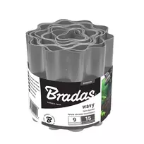 Banguotas vejos atitvaras Bradas 15 cm x 9 m, pilkas
