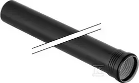 Geberit RURA SILENT-PP HT 75X1500 1-KIEL.Juoda