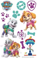 Nickelodeon Dekoracje „Paw Patrol“ sienų dekoracijos, kompozicija - Skye, Everest / VINILAS