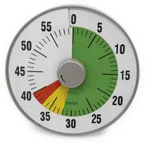 TimeTEX Tylus laikmatis L, 19 cm, su šviesoforo spalvų laiko disku (TT61929)