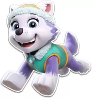 Nickelodeon Dvisluoksnė sienų dekoracija Paw Patrol / Šuničių Patrulis - Everestas