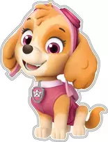 Nickelodeon Vaikiškas sienų lipdukas Paw Patrol Skye