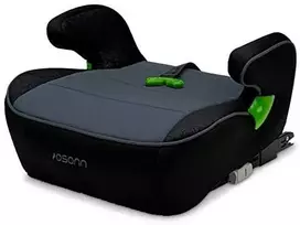 Automobilinės kėdutės paaukštinimas Osann Junior Isofix i-Size, (126-150 cm), Juodos - pilkos spalvos