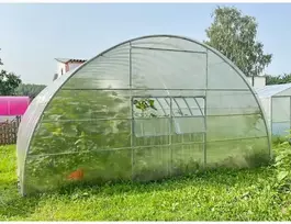 Šiltnamis FERMERIS TITAN (plotis 6m) danga 6mm, Šiltnamio ilgis: Šiltnamio ilgis 14m